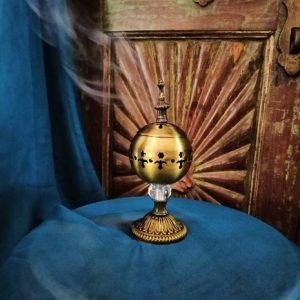 Incense Brass Coal Resin Burner