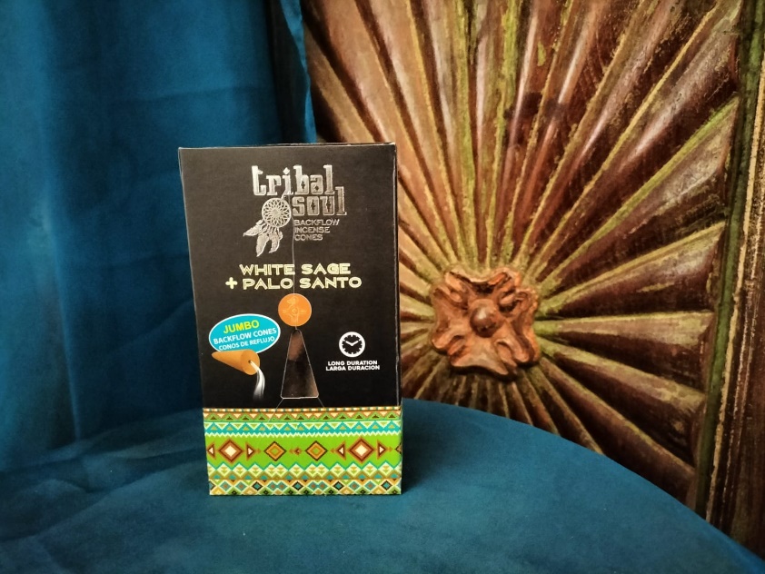 Tribal Soul Backflow Jumbo Cones White Sage & Palo Santo