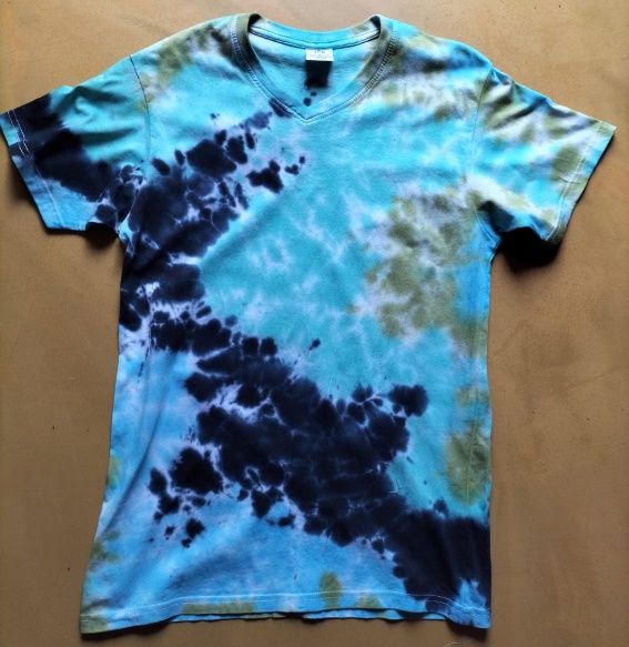 Tie Dye Crunch Blue