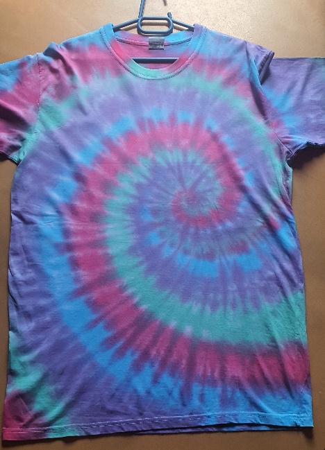 Tie Dye Purple Swirl