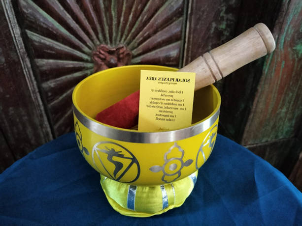 Brass Singing Bowl 12,5cm Solar Plexus Chakra Made In India