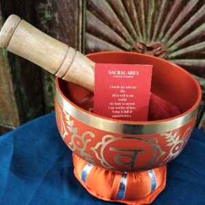 Brass Singing Bowl 12,5cm Sarcral Chakra Made In India